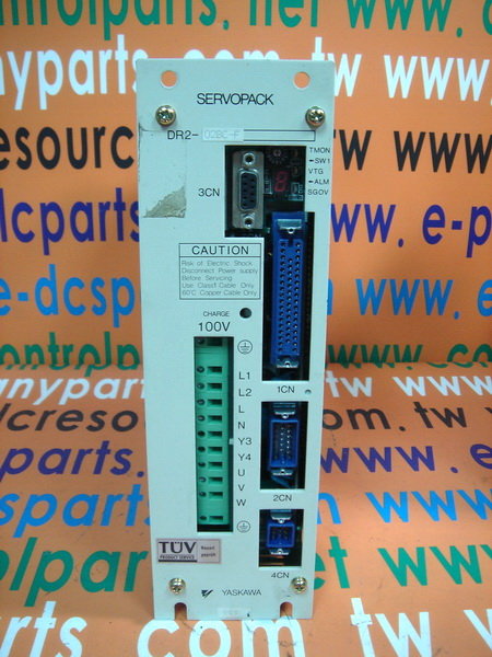 YASKAWA SERVOPACK DR2-02BC-F - PLC DCS SERVO Control MOTOR POWER